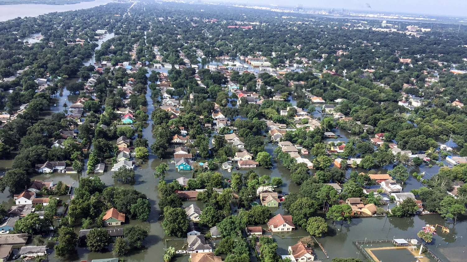 Hurricane Harvey flooding